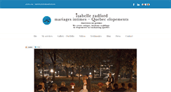 Desktop Screenshot of isabelleradford.com